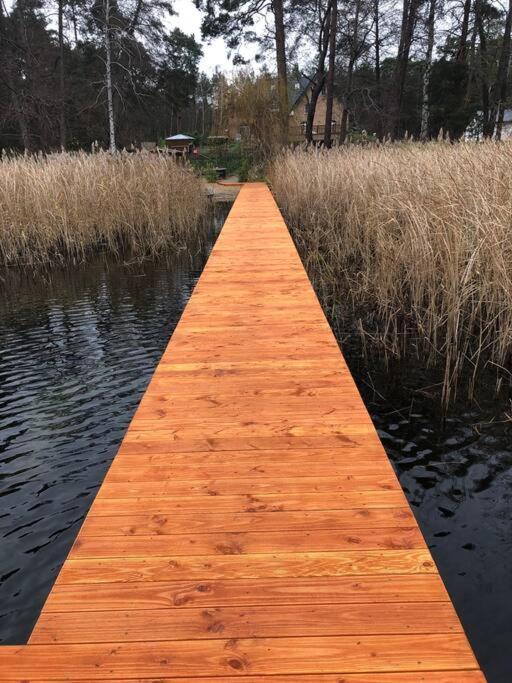 Haus Wilma Gruene Idylle Im Wald Direkt Am See ويندستش ريتز المظهر الخارجي الصورة